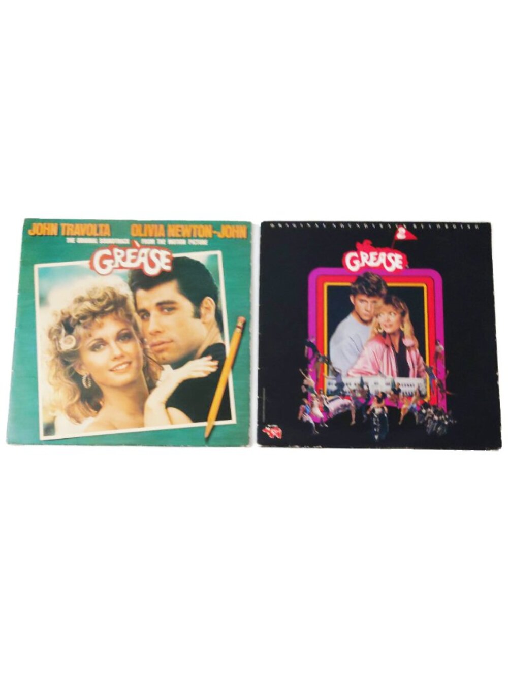 Grease & Grease 2 Vinyl Albums
